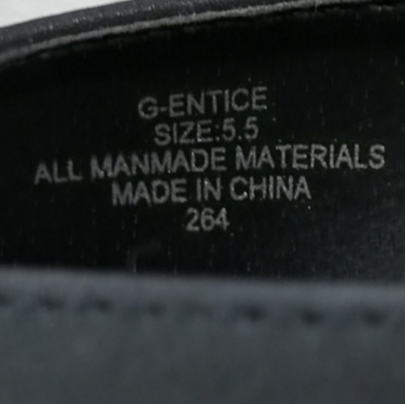 Madden Girl Black Slingback Pointed Toe Flats Size 5.5 - Picture 5 of 6